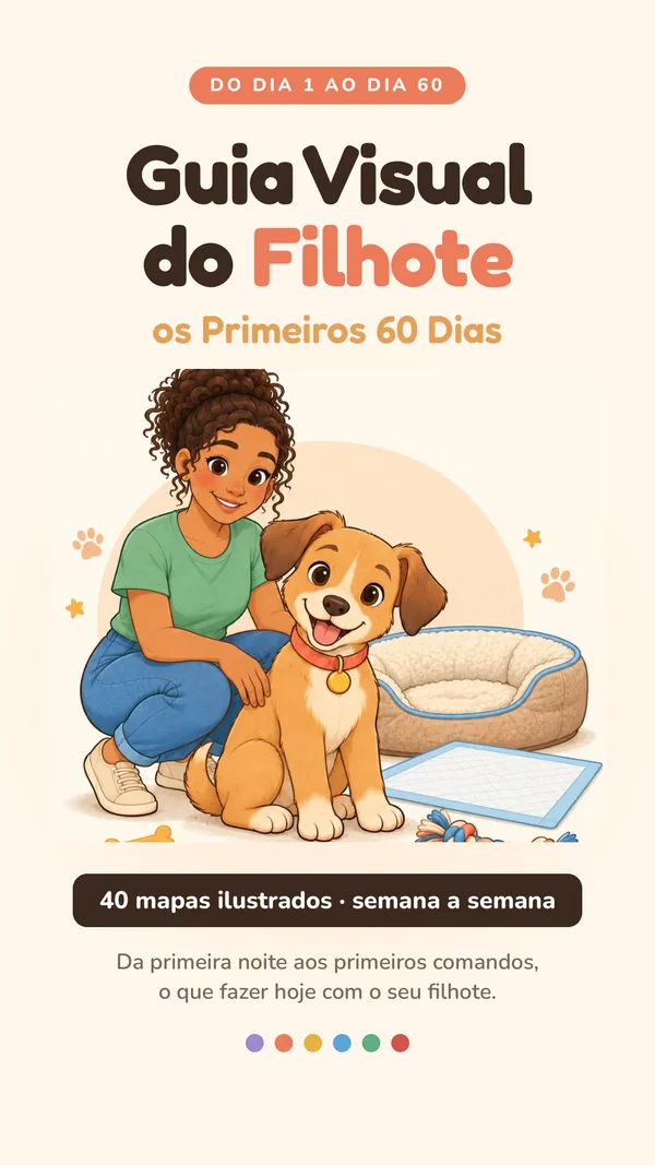 Capa do Guia Visual do Filhote